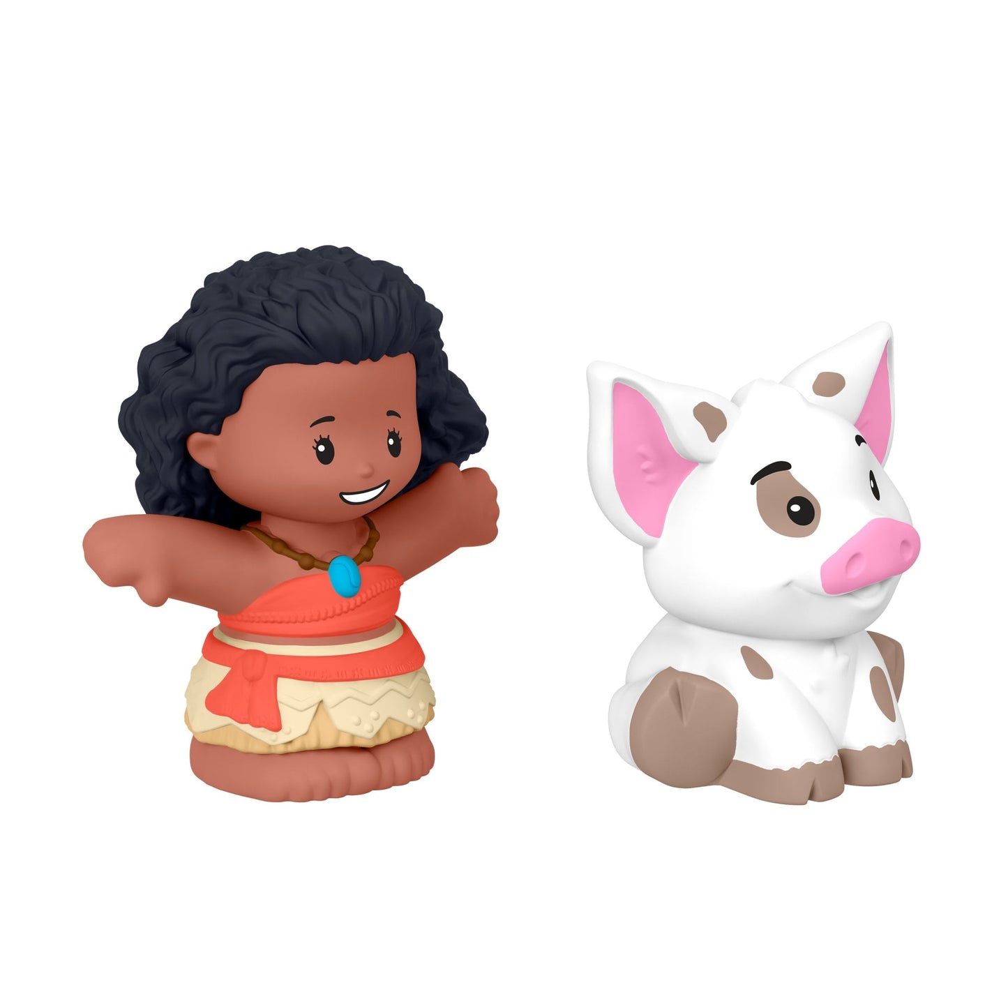 Fisher-Price Little People Princesses Disney Moana et Pua, 2 Fig.