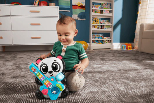 Fisher-Price Brinquedo para Bebês Esquadrão Musical Panda Vamos Contar Juntos