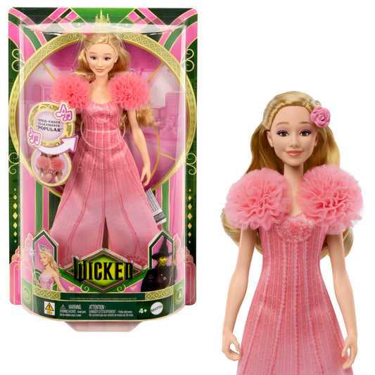 Universal Pictures Wicked Poupée Glinda Chantante Avec Habillages et Accessoires - Bientôt Disponible