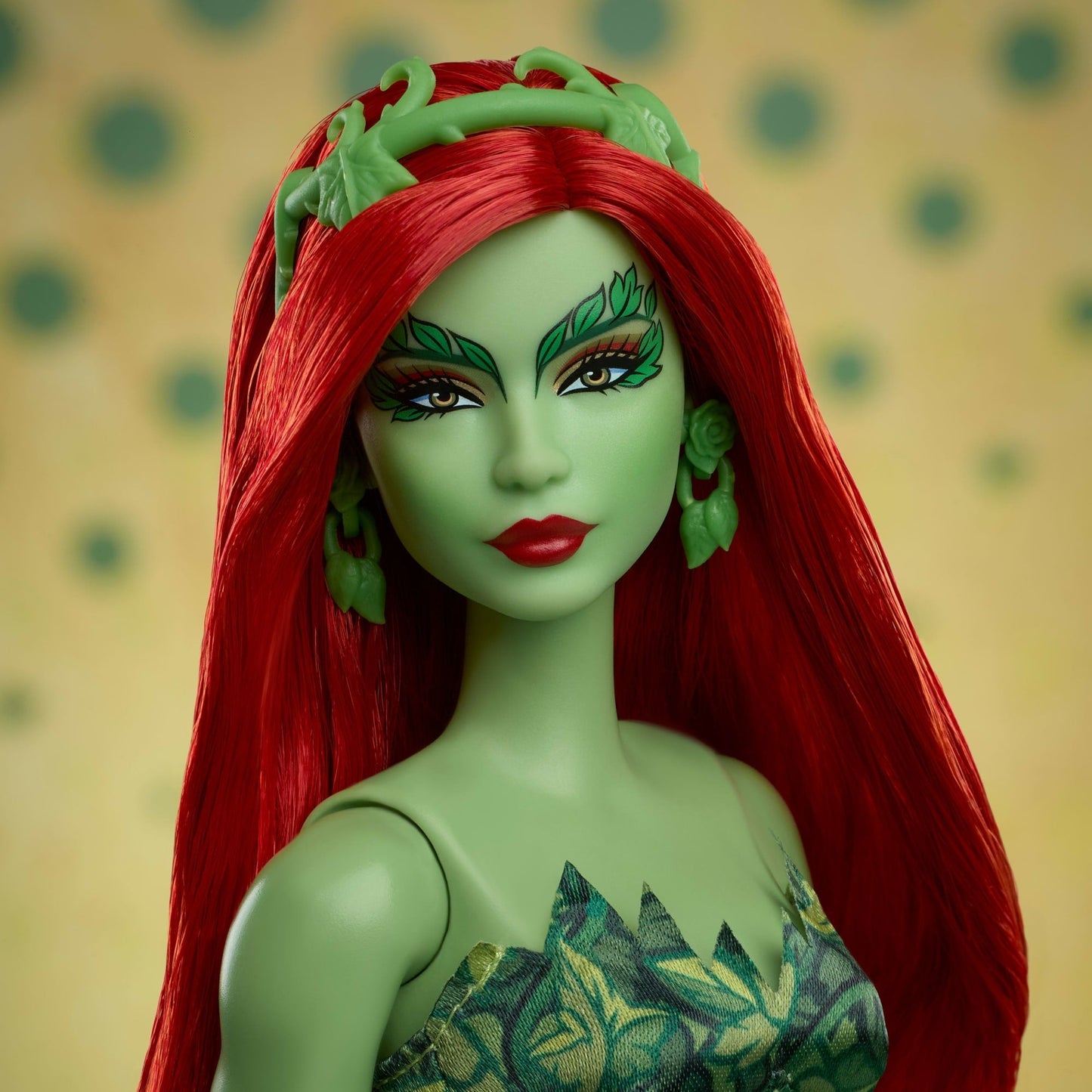 Barbie Signature Poison Ivy Collectible Doll With Posable Body And Iconic Outfit, & Accessories