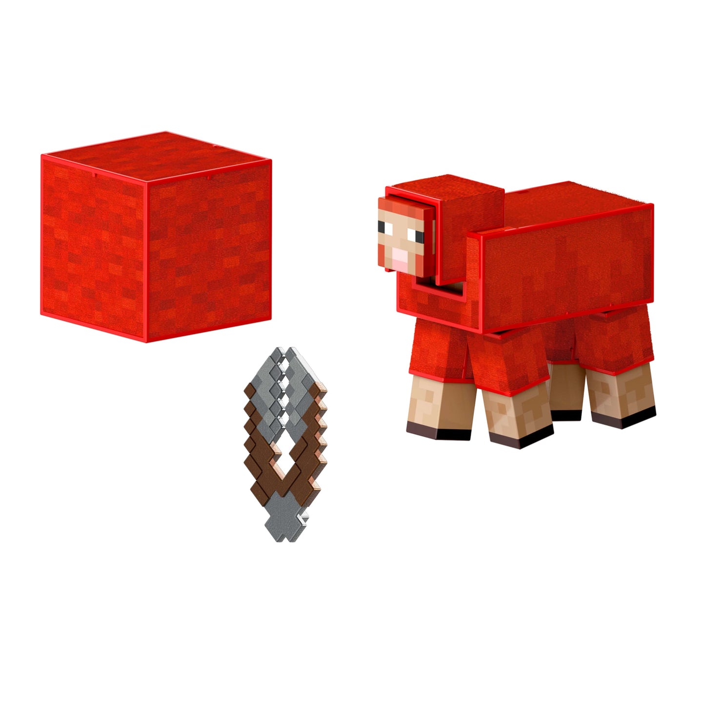 Minecraft  Niveau Diamant  Figurine Articulée  13,97Cm  Mouton