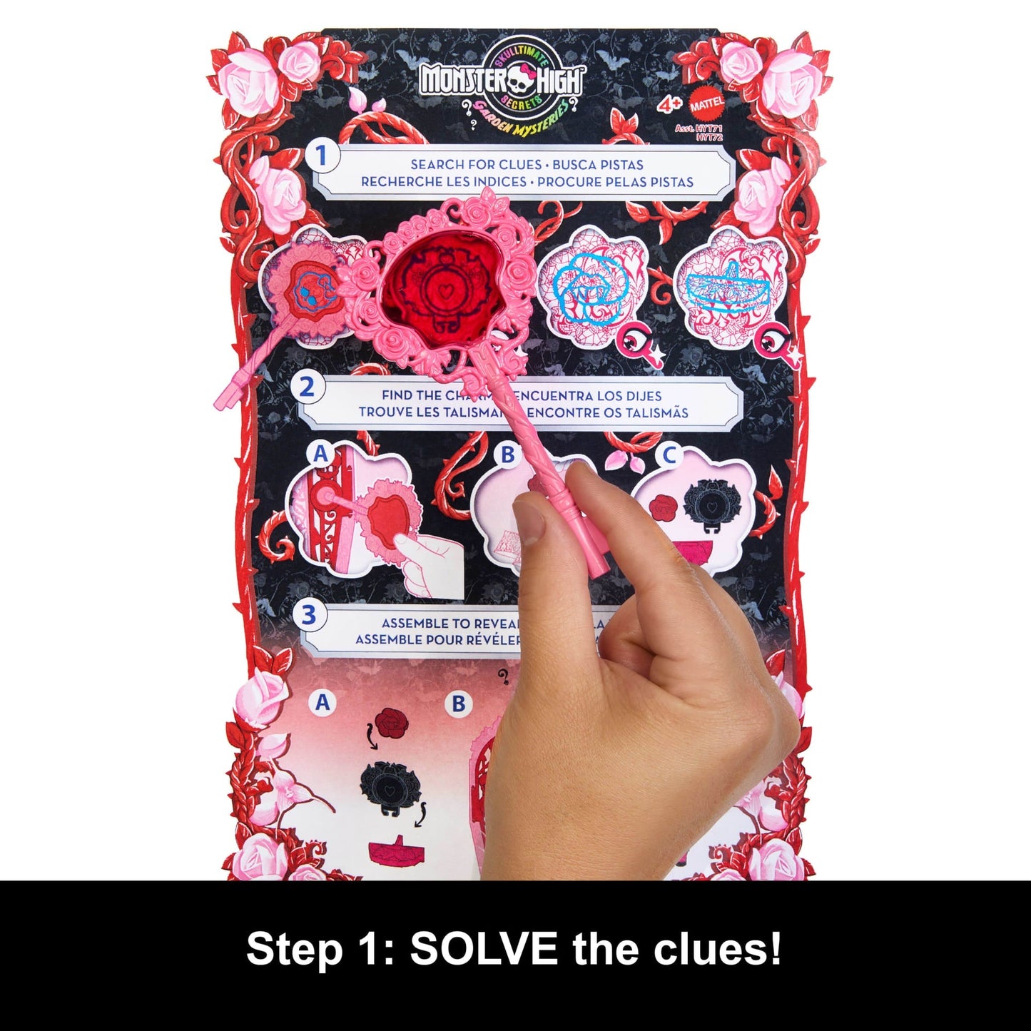 Monster High Skulltimate Secrets Garden Mysteries Playset, Draculaura Doll With 19+ Surprises