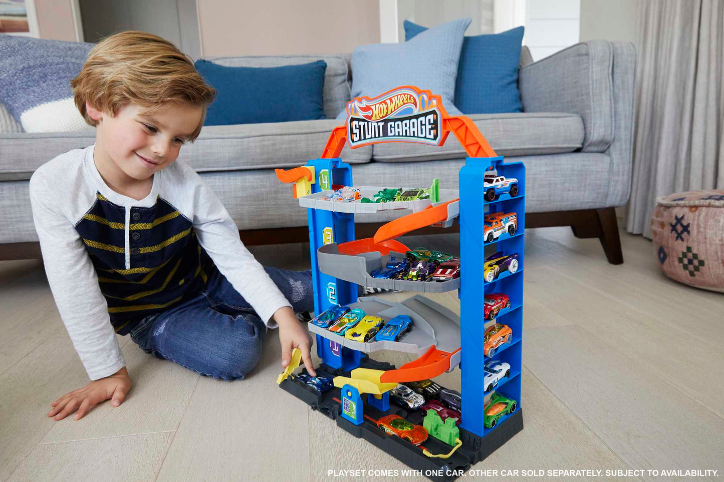 Hot Wheels City Pista de Brinquedo Garagem Extremo