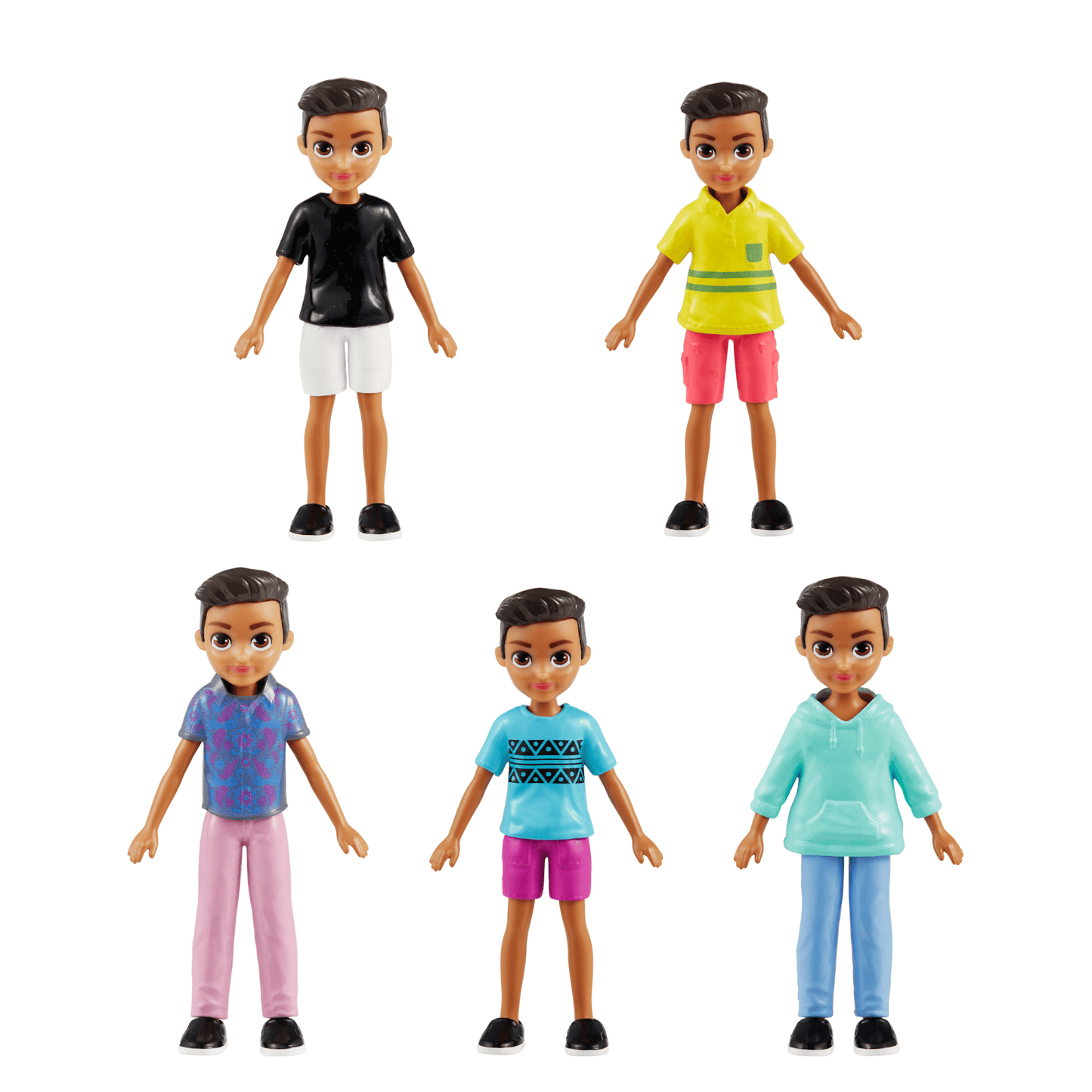 Polly Pocket  Coffret Mode  Aventures à Rio, 4Poupées, 49Éléments