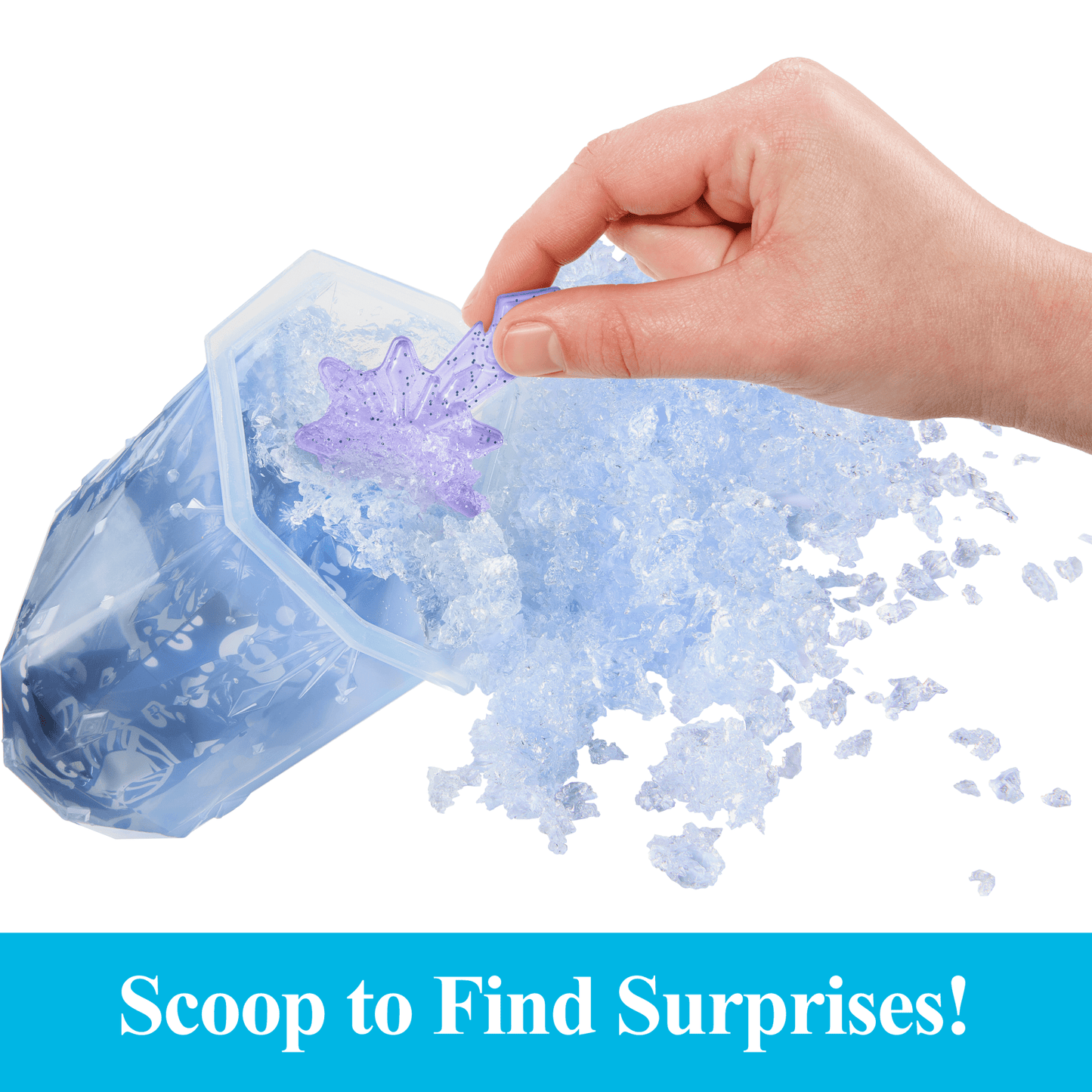 Disney Frozen Ice Reveal Surprise Small Doll With Gel, Character Friend & Accessories (Dolls May Vary)