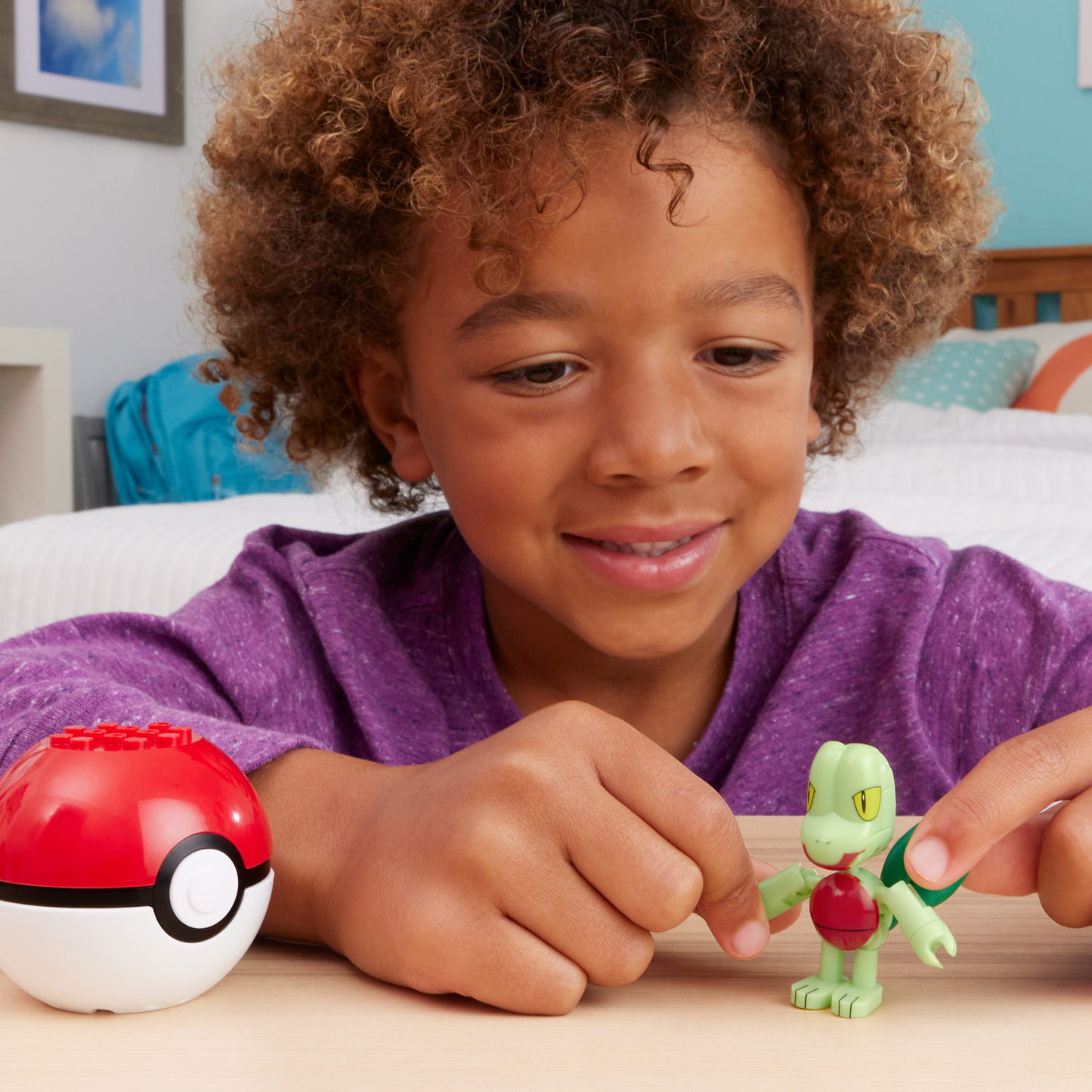 Mega  Pokémon  Figurine Articulée  Arcko, 22Pièces