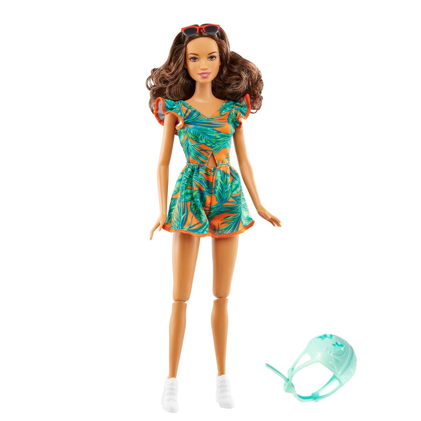 Barbie Holiday Fun Doll, Bicycle And Accessories