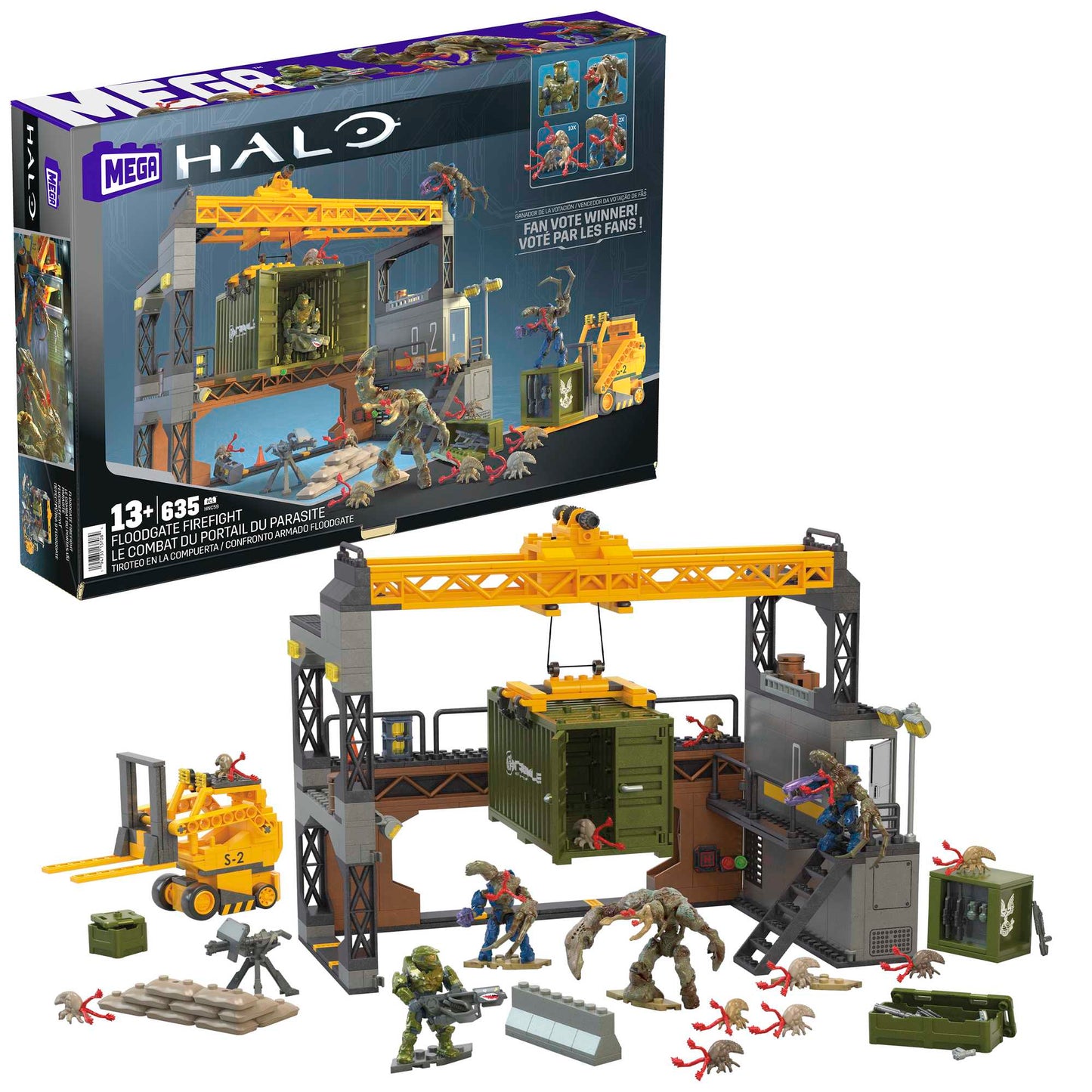 Mega™  Halo®  Le Combat du Portail du Parasite