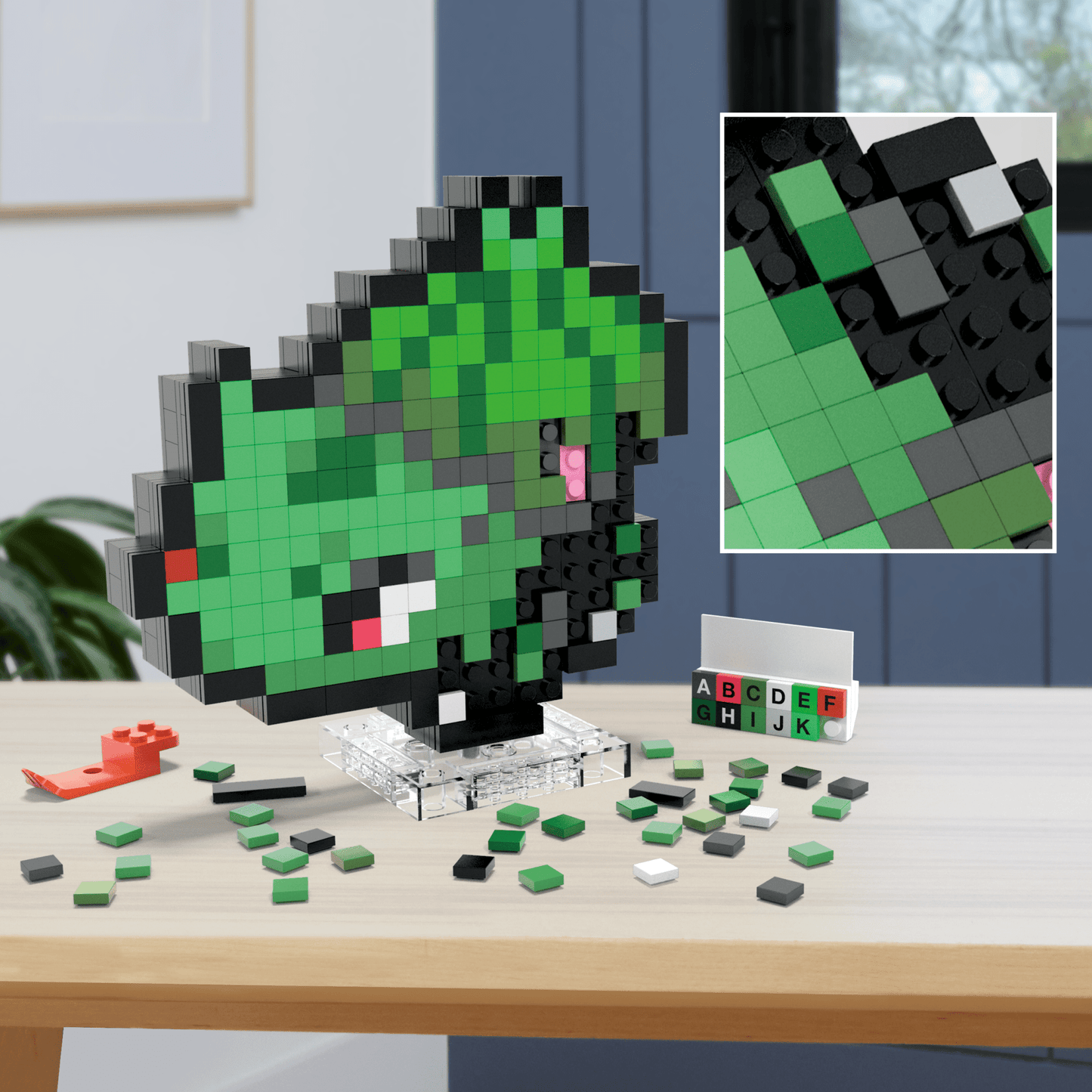 MEGA Pokémon Juguete de Construcción Bulbasaur Píxel