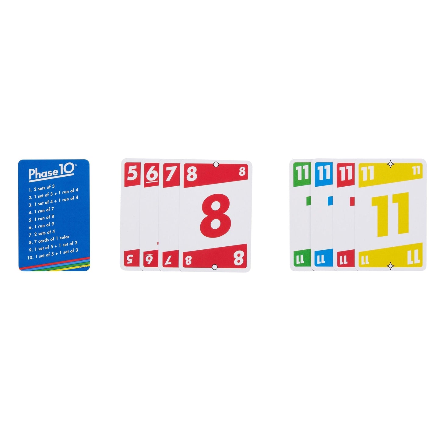 Mattel Games Jogo de Cartas Phase 10