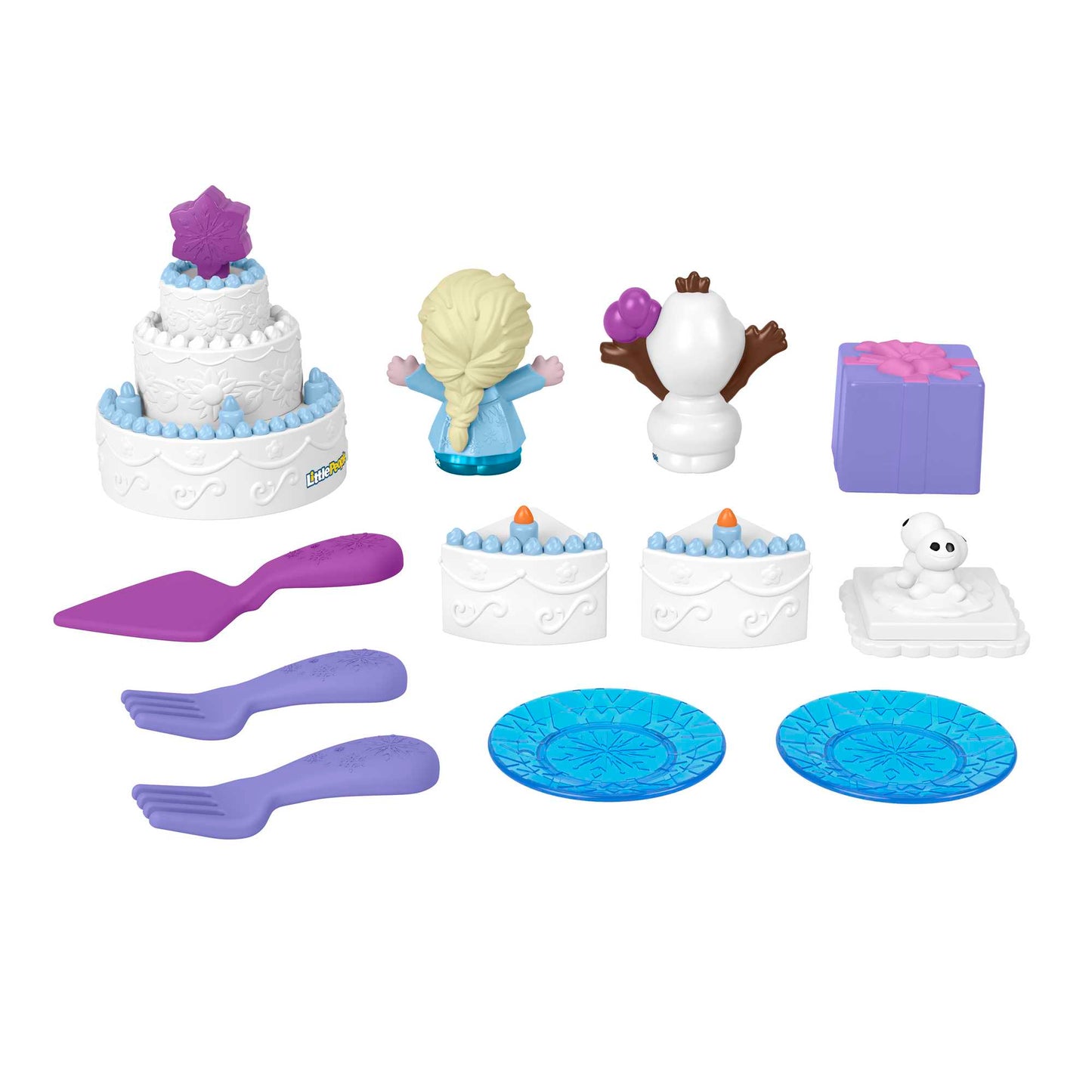 Lp Disney La Reine des Neiges Coffret  Fête D’Elsa et Olaf