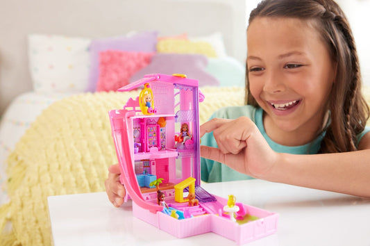 Polly Pocket-Maison de Rêve Barbie-Coffret Avec 3Mini-Figurines