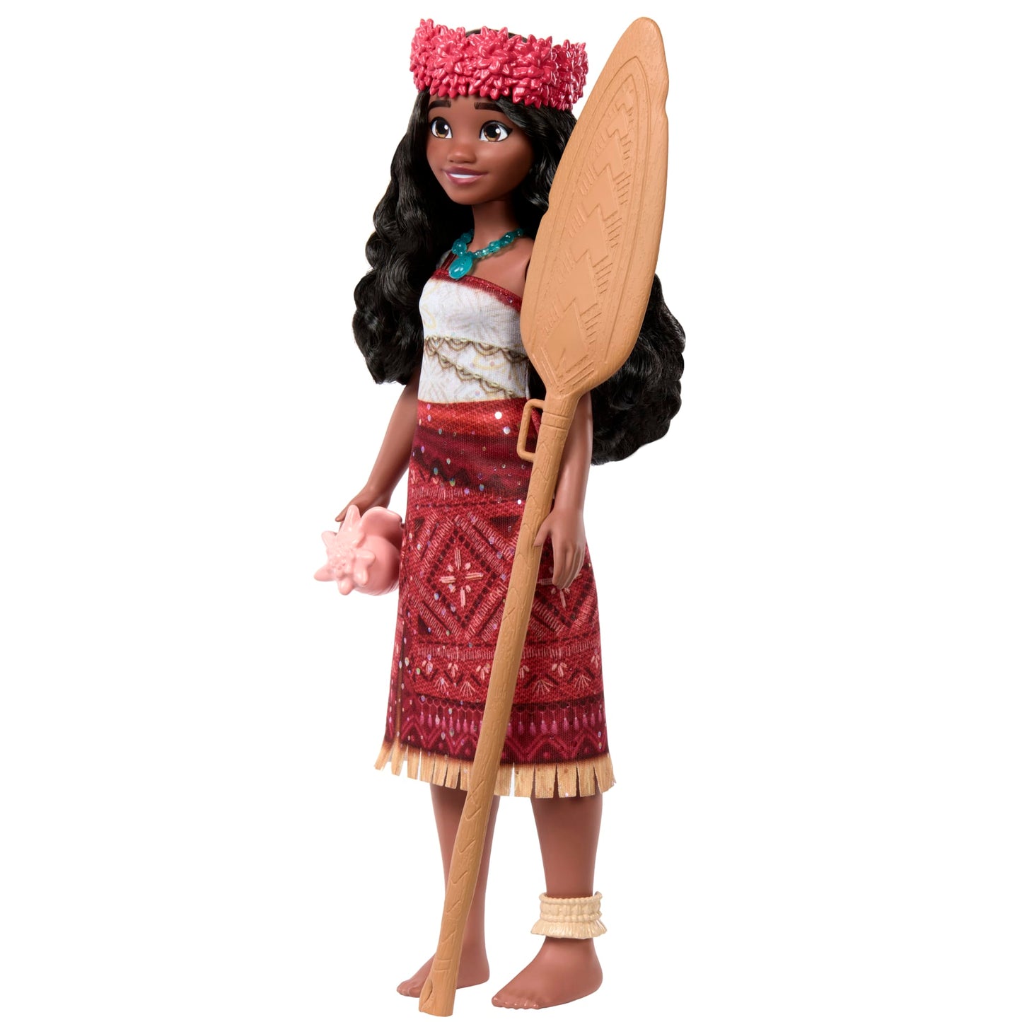 Disney Moana 2 Singing Adventure Moana Doll & Accessories, Sings “We’re Back” in English