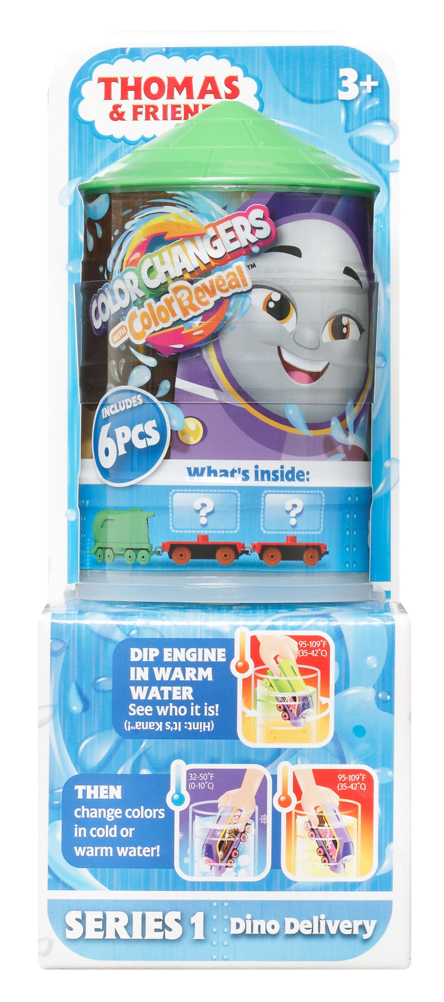 Thomas et ses Amis Color Reveal Train Avec Changement de Couleur
