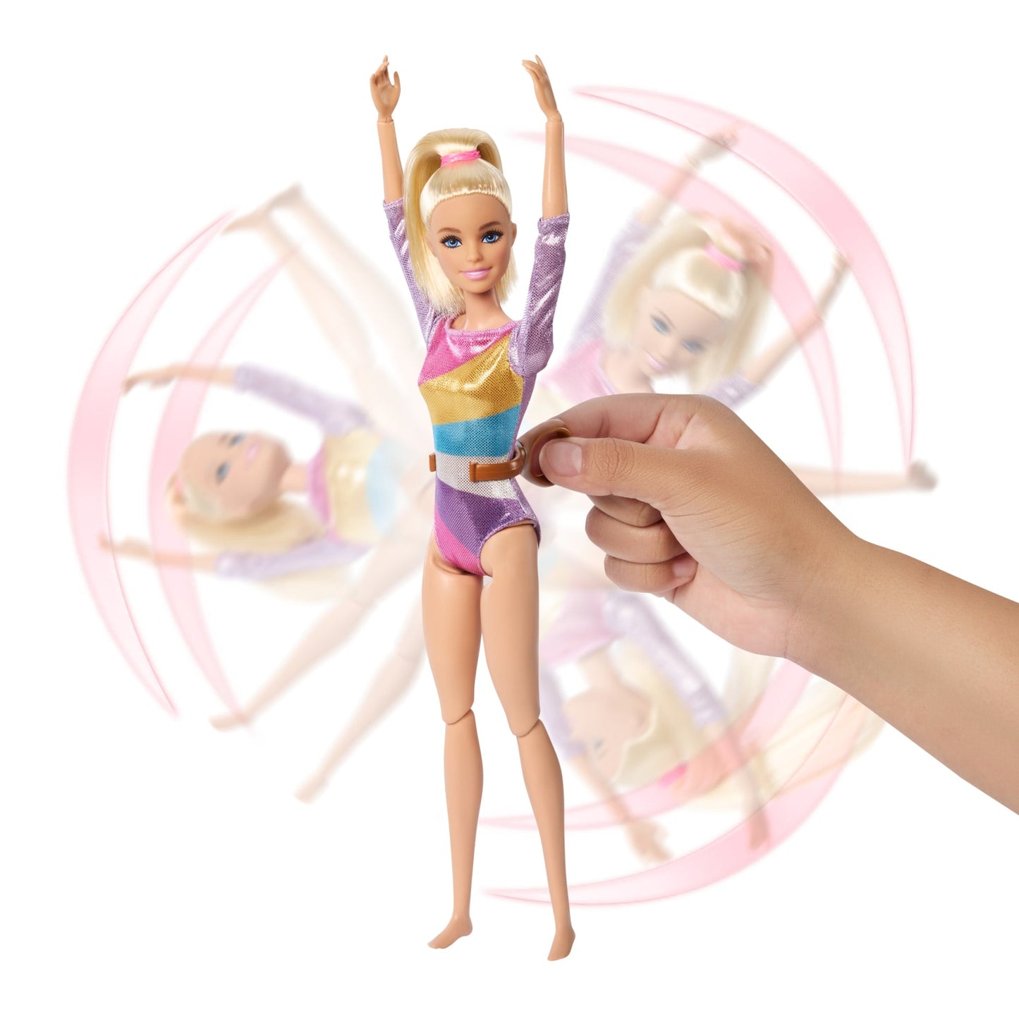 Barbie Profissões Conjunto de Brinquedo Ginasta Cabelo Loiro