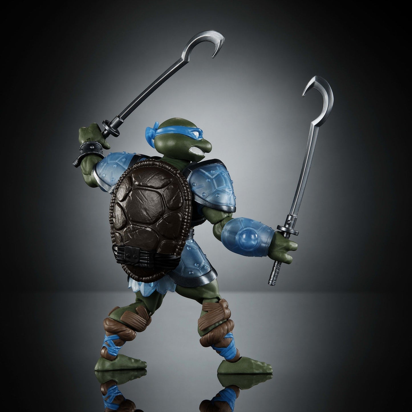 Masters of the Universe Turtles of Grayskull Figura de Acción Leonardo de 5.5 pulgadas