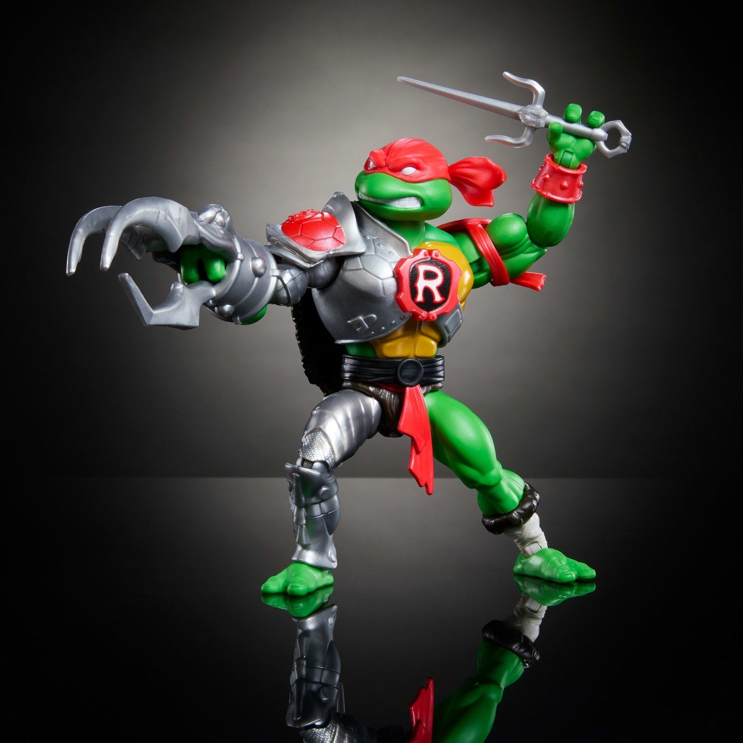 Masters of the Universe Turtles of Grayskull Figura de Acción Raphael de 5.5 pulgadas