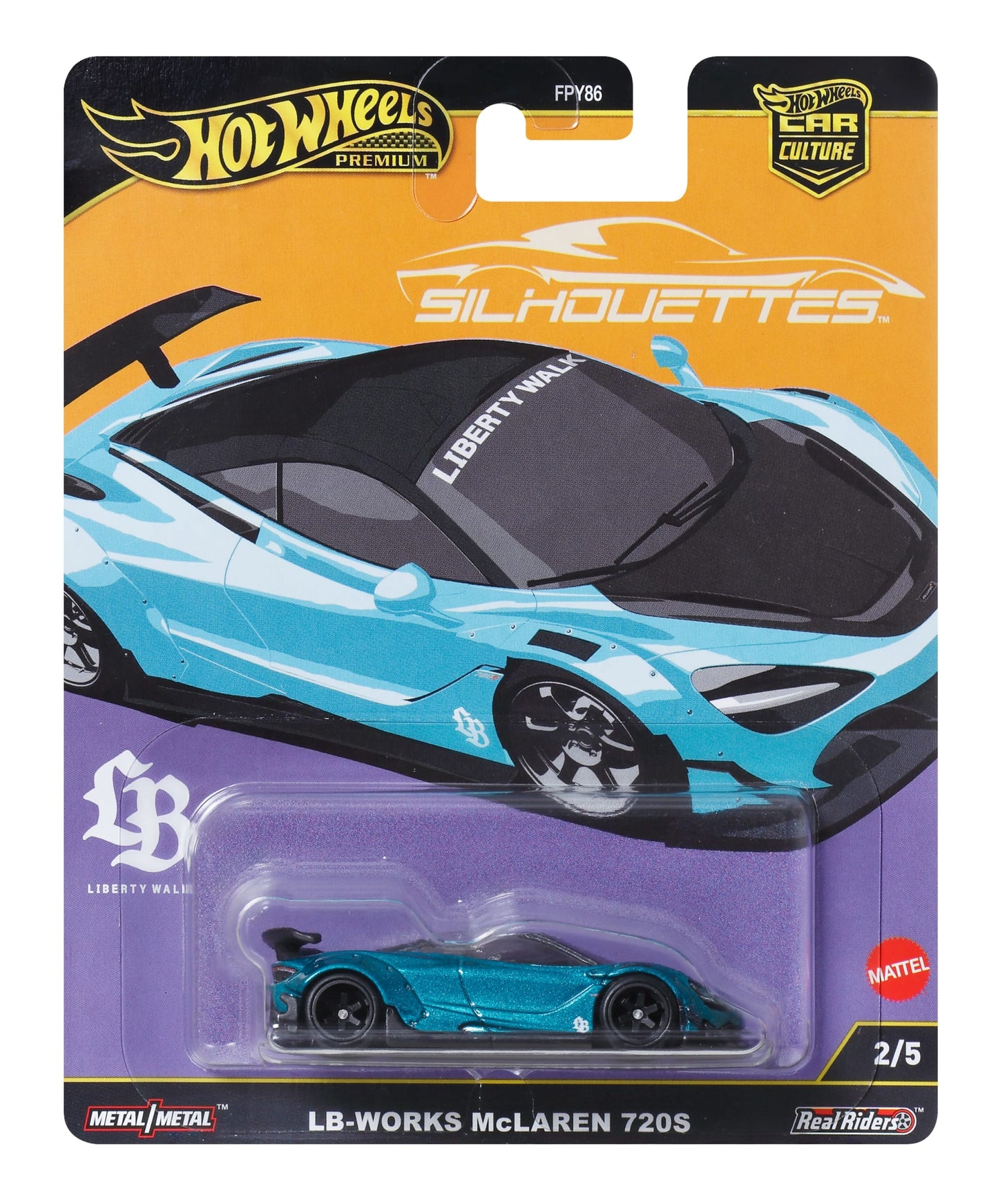 Hot Wheels Collector Veículo de Brinquedo Carro LB McLaren 720s