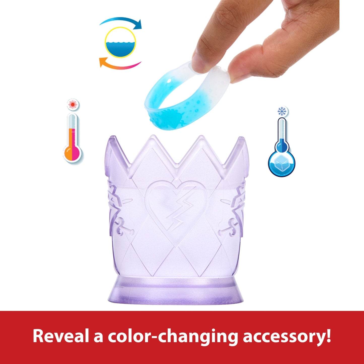 Disney Descendants: The Rise Of Red  The Sorcerer's Cookbook With Doll, Fizz, Slime & Doll Reveal Surprises
