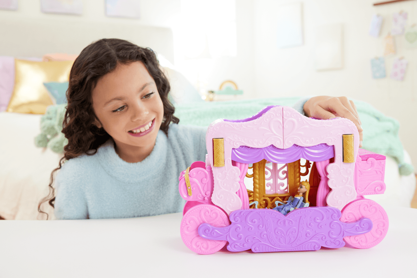 Disney Princesa Set de Juego Carruaje Transformación Mágica