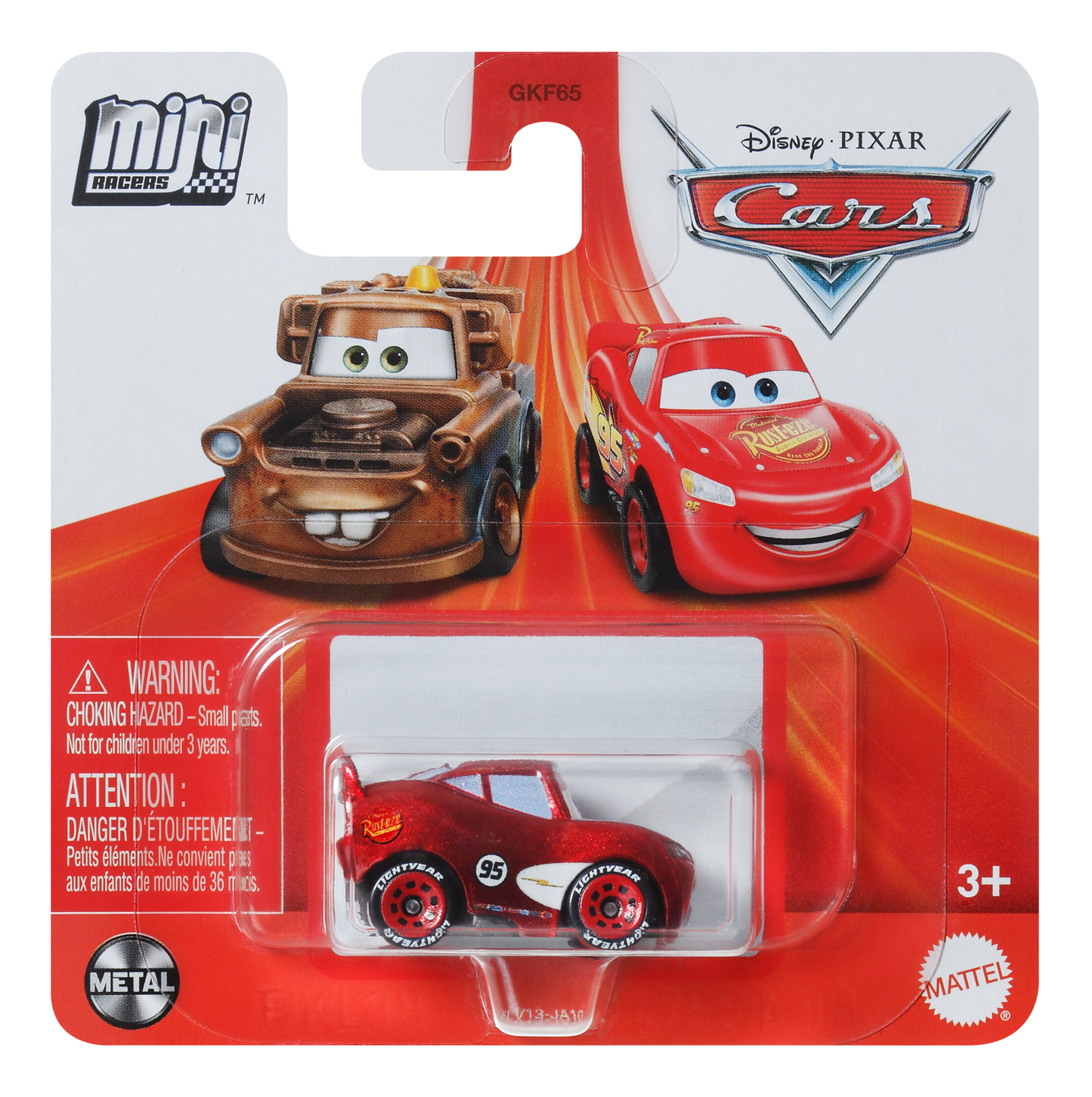 Cars de Disney y Pixar Minis Corredores Vehículo de Juguete Mini McQueen de Radiador Springs