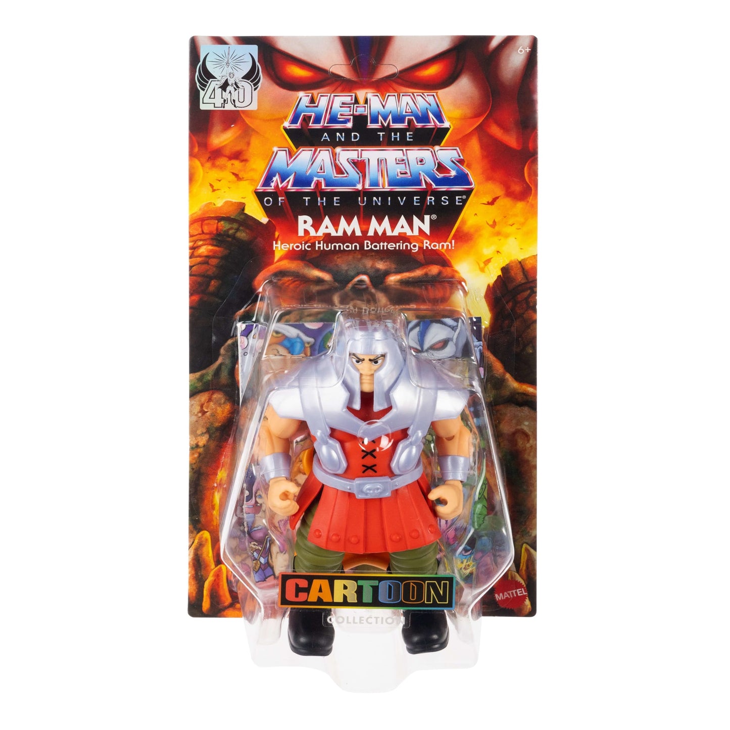 Masters of the Universe Origins Figura de Acción Cartoon Collection Ram Man de 5.5 pulgadas