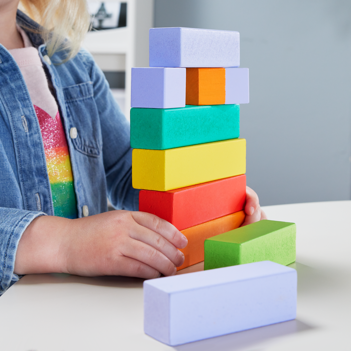 Fisher-Price Juguete para Bebés Pirámide de Bloques de Madera