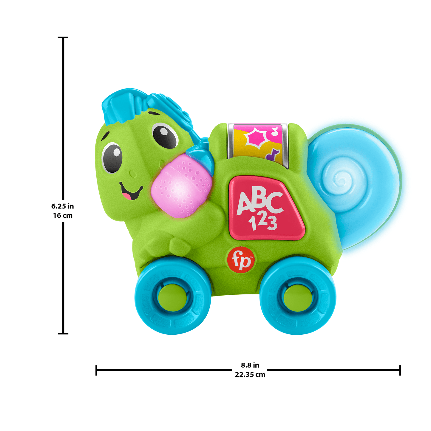 Fisher-Price Juguete para Bebés Escuadrón Musical Camaleón Gatea Conmigo