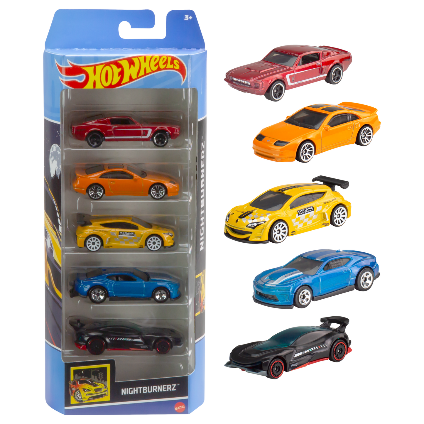 Hot Wheels Cars, 5-Pack Of Die-Cast Toy Cars Or Trucks in 1:64 Scale
