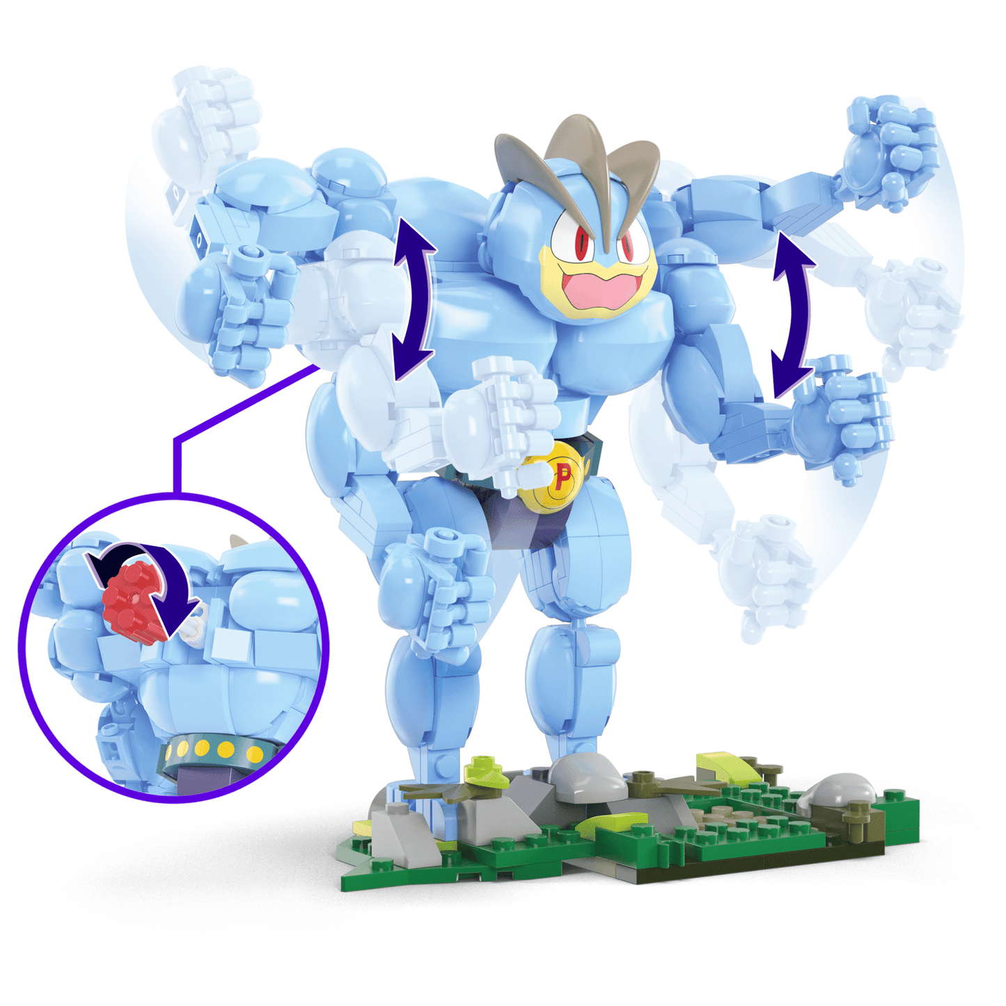 Mega  Pokémon  Coffret de Construction  Mackogneur (399 Pces)