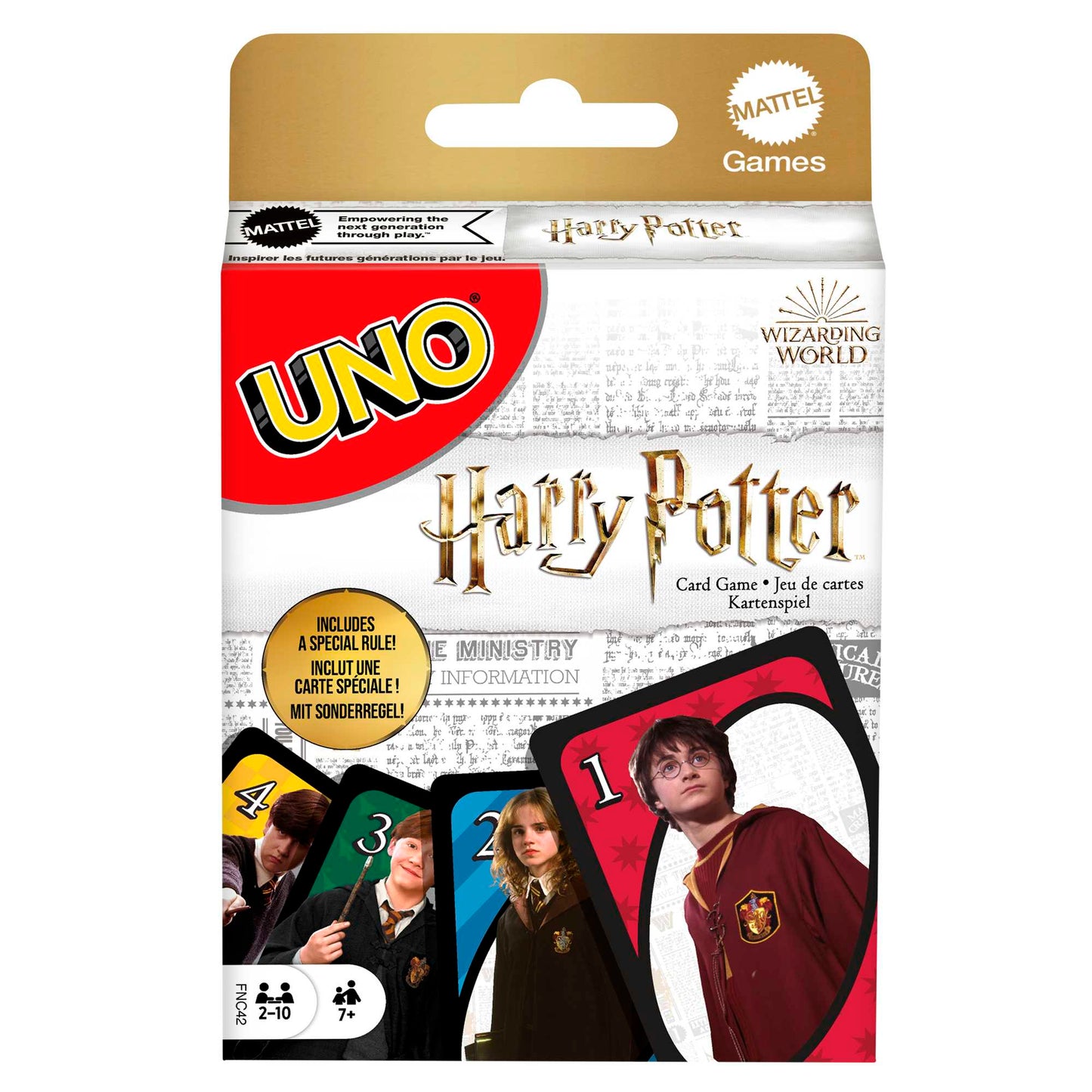 UNO Juego de Cartas Harry Potter