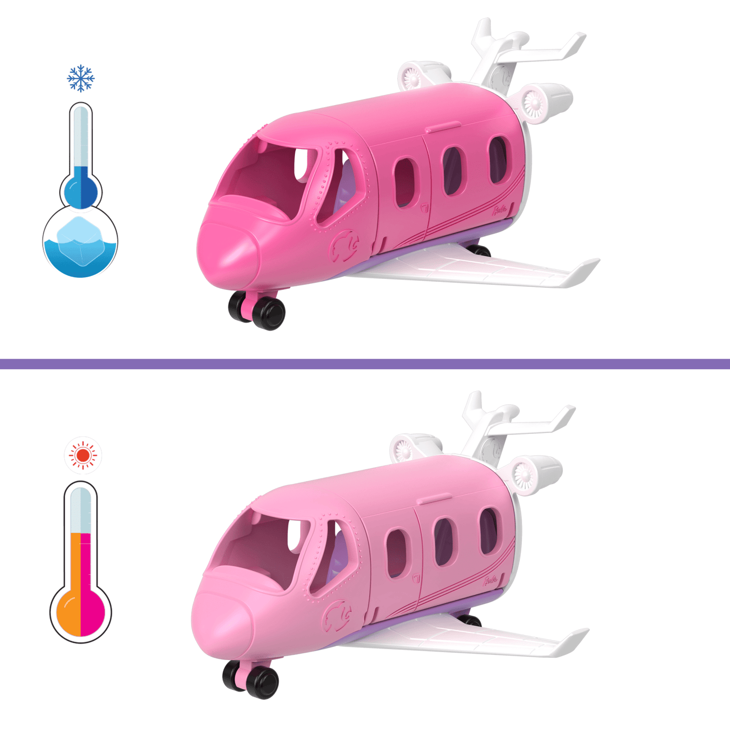 Barbie-Avion de Rêve Mini-Barbieland-Coffret Avec Avion et Poupée