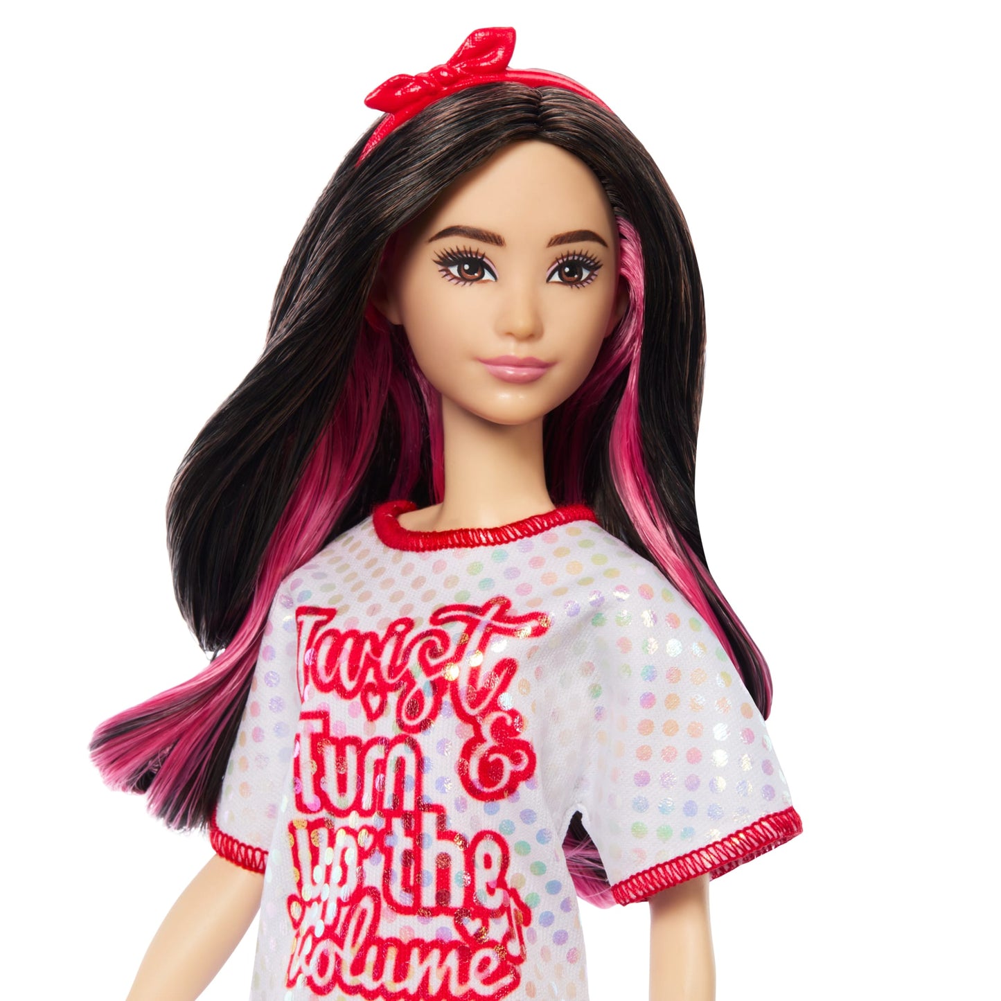 Barbie Fashionistas 65Eanniversaire Poupée214, Robe Twist ‘N Turn