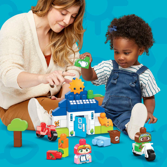 MEGA Bloks Green Town Build & Learn Eco House