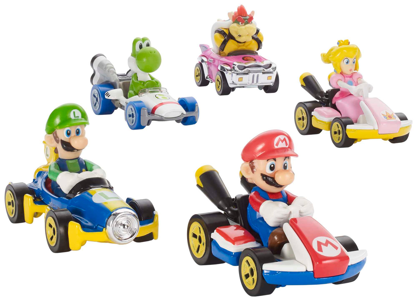 Hot Wheels Mario Kart Vehículo de Juguete Mario Estándar Kart