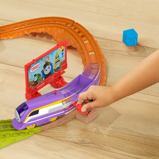 Thomas & Friends Round & Round Kana Motorized Train And Track Set For Preschool Kids