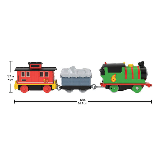 Thomas & Friends Percy & Brake Car Bruno Motorized Vehicle Set