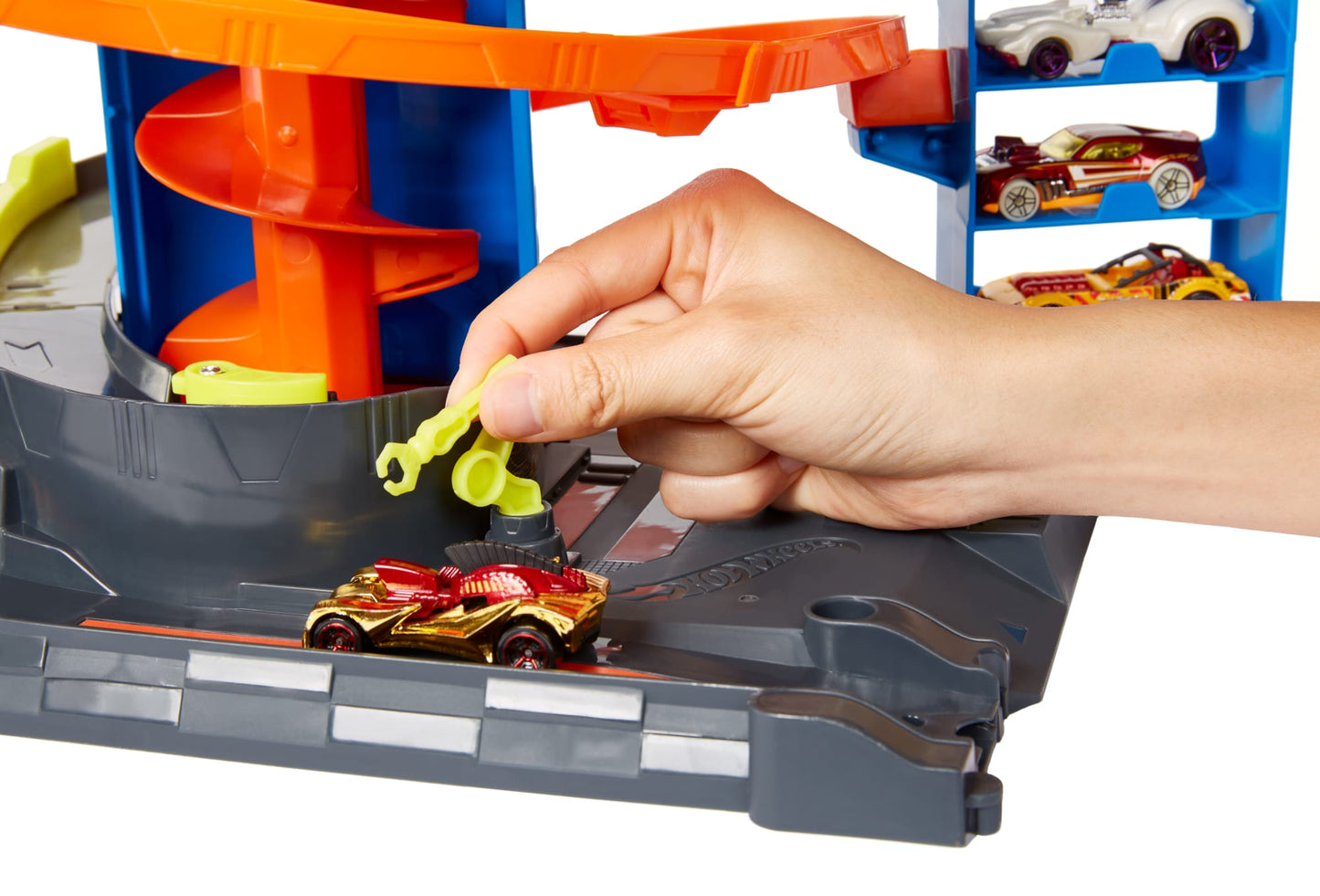 Hot Wheels City Pista de Brinquedo Mega Garage