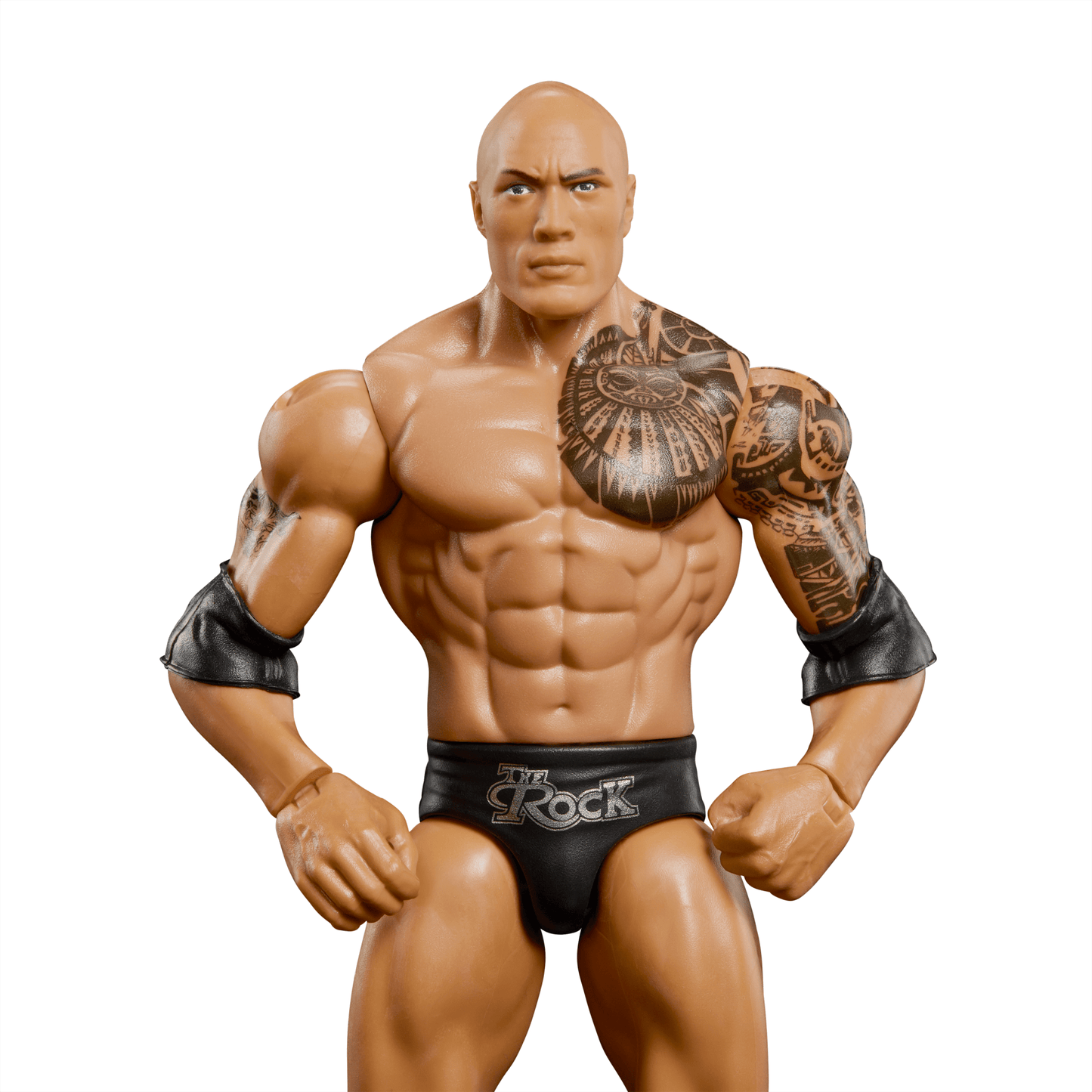 Wwe  Figurine Articulée  15,24Cm (6Po)  The Rock, de Collection