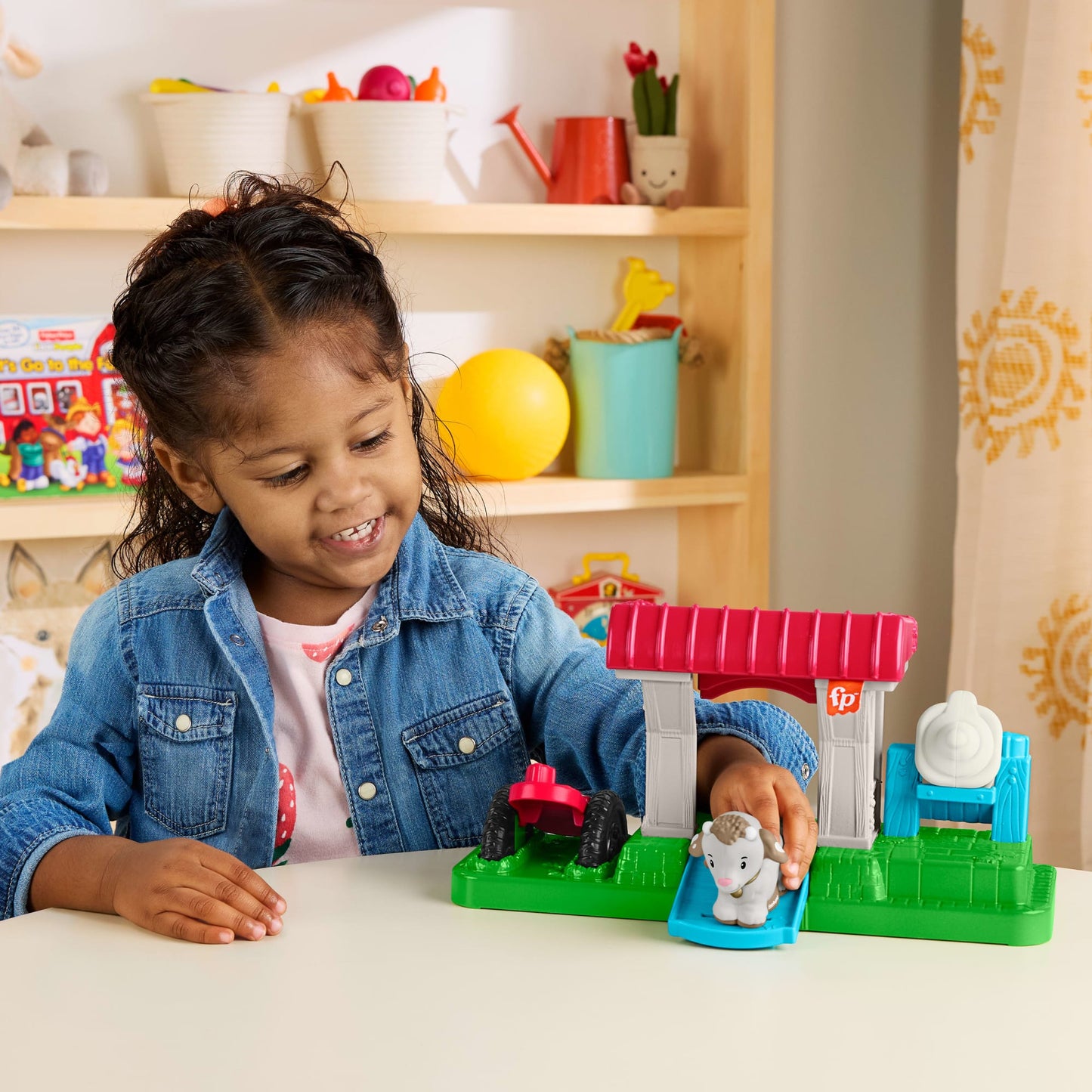 Fisher Price-La Chèvrerie des Little People-Coffret