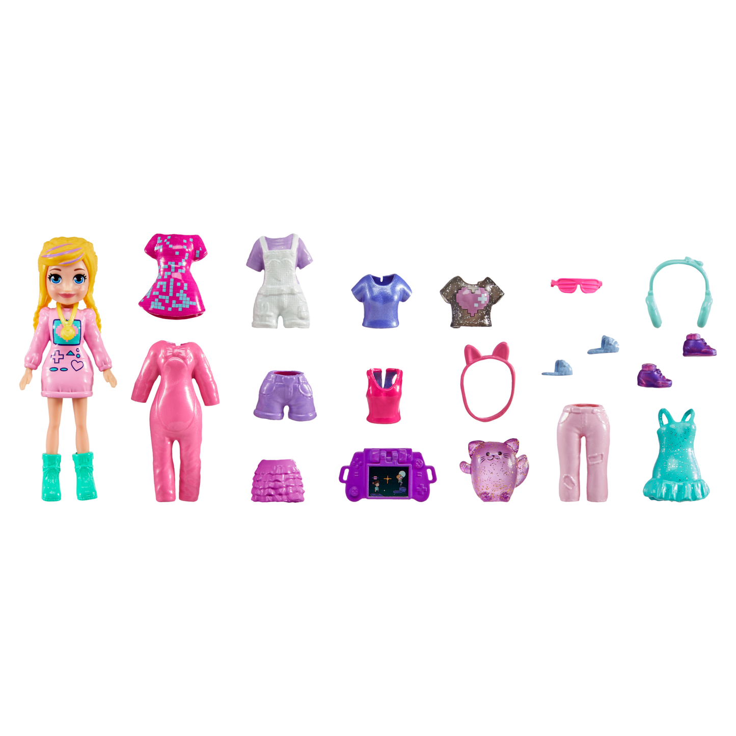 Polly Pocket  Coffret Mode Moyen  Poupées et Accessoires de Mode