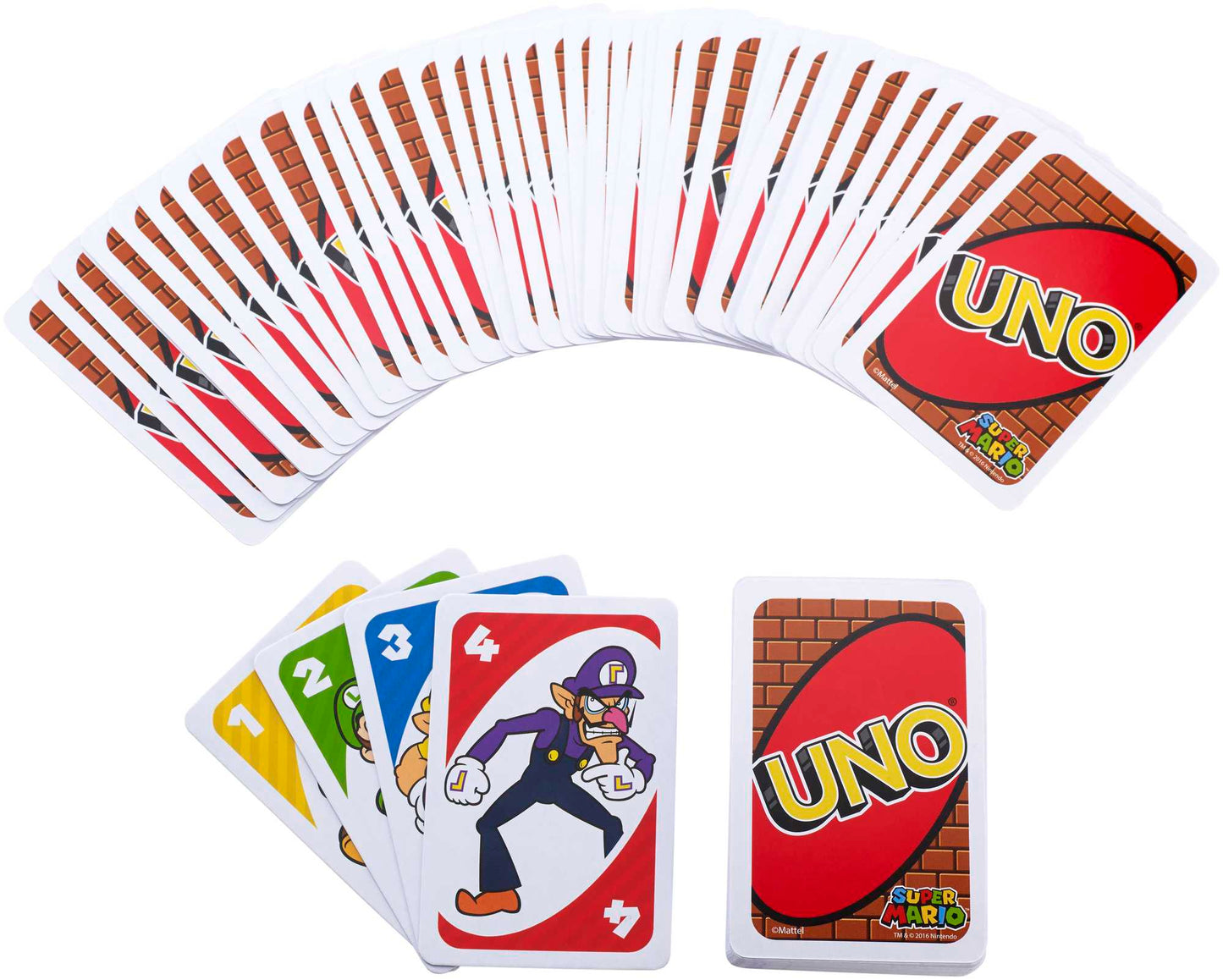 UNO Jogo de Cartas Super Mario Bros