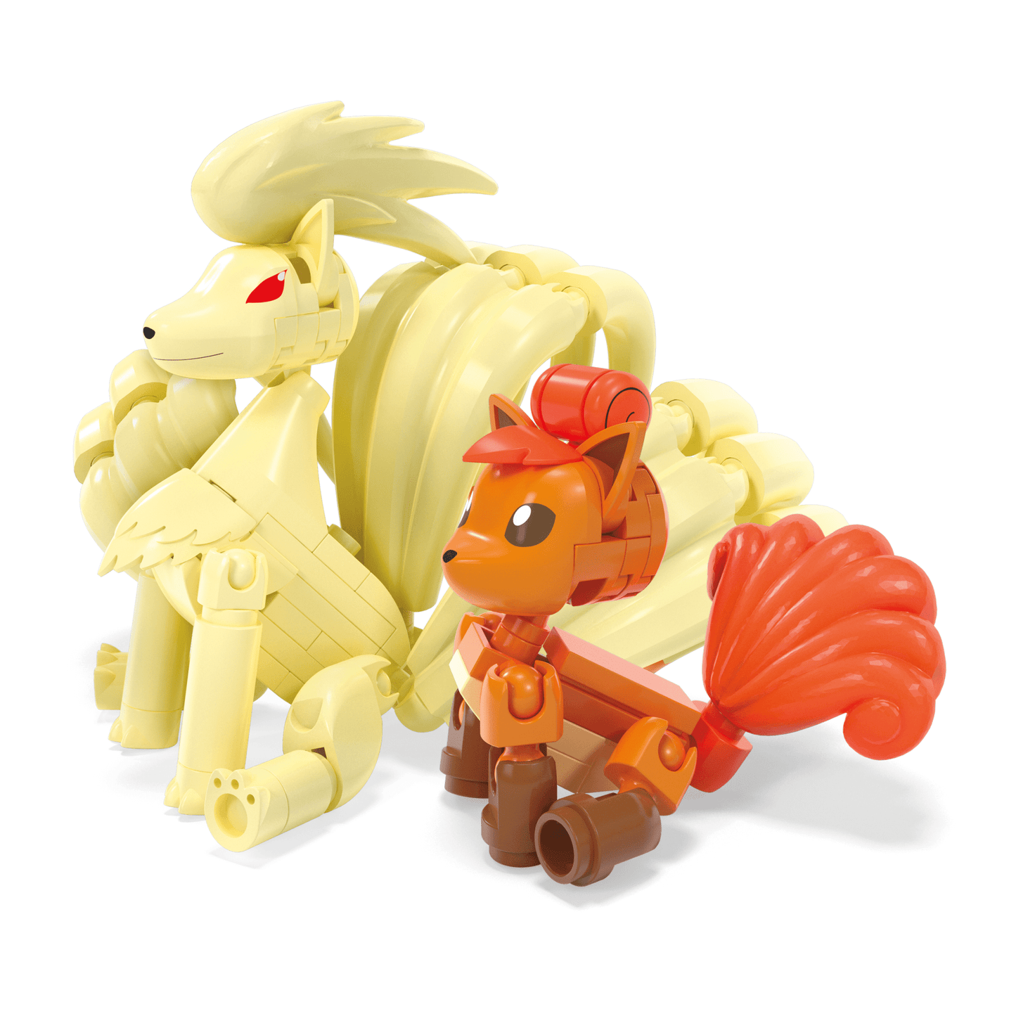 Mega  Pokémon  Coffret Évolution Goupix (145 Pièces), 2Figurines