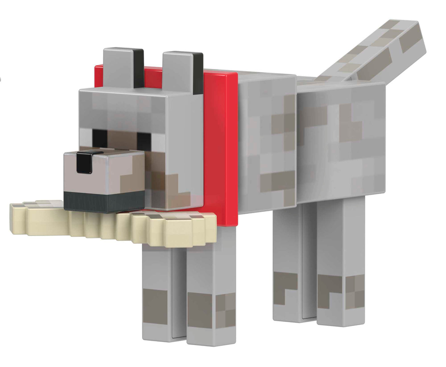 Minecraft-Loup-Figurine 14 Cm à Collectionner Avec Accessoires