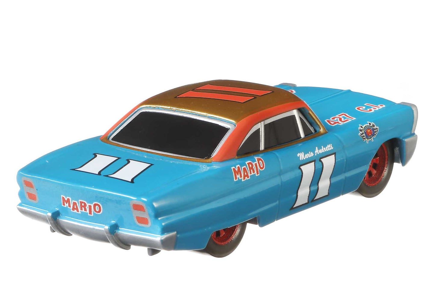 Cars de Disney y Pixar Vehículo de Juguete Mario Andretti