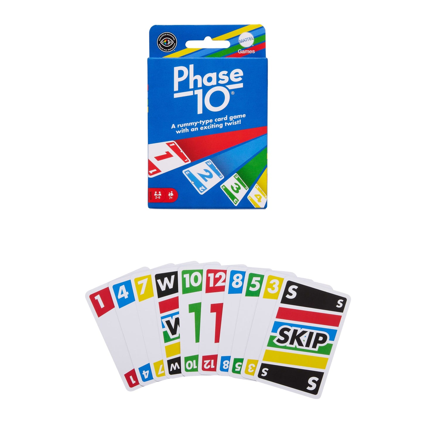 Mattel Games Jogo de Cartas Phase 10