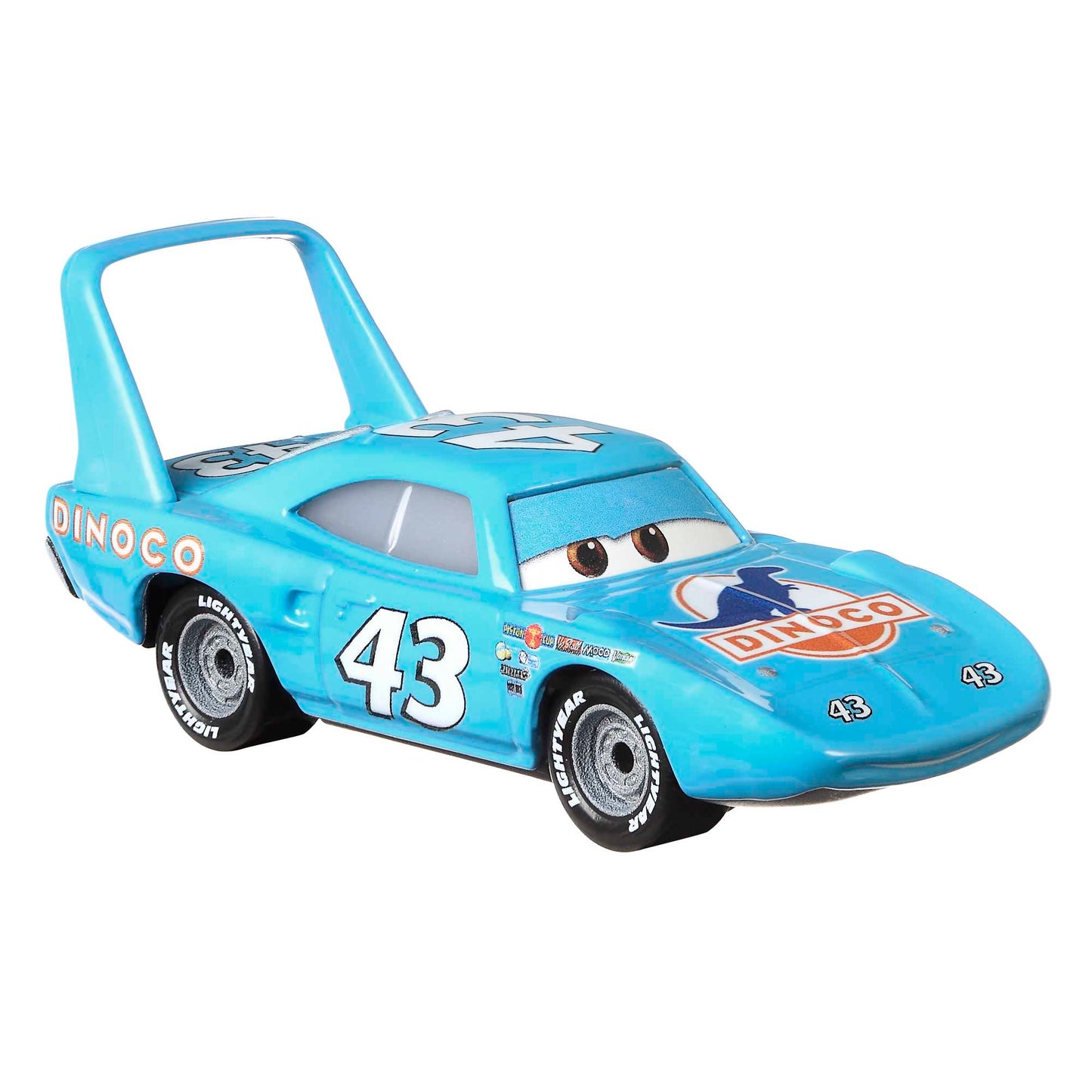 Carros da Disney e Pixar Diecast Veículo de Brinquedo Strip Weathers Alias O Rei