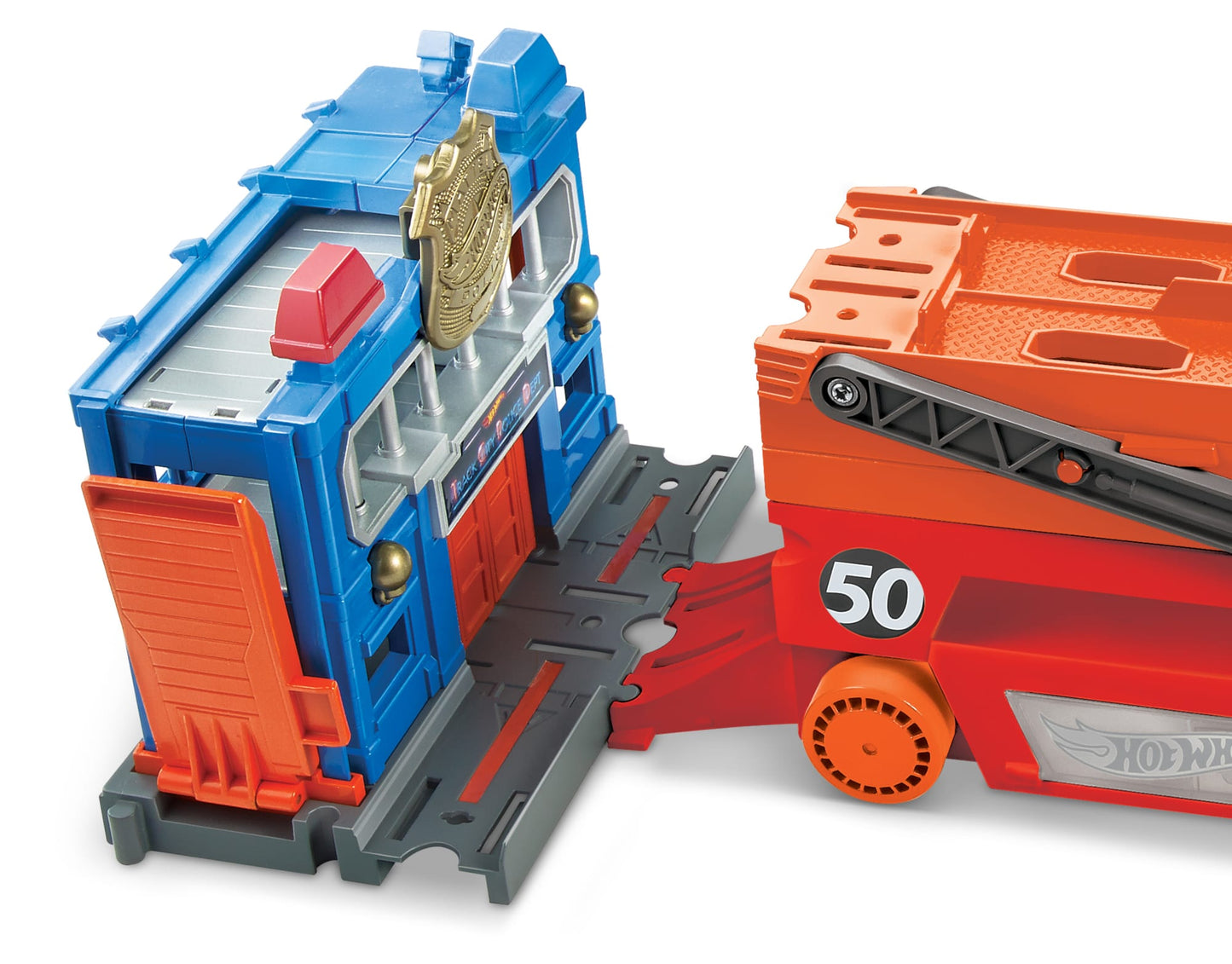 Hot Wheels City Pista de Juguete Mega Remolque