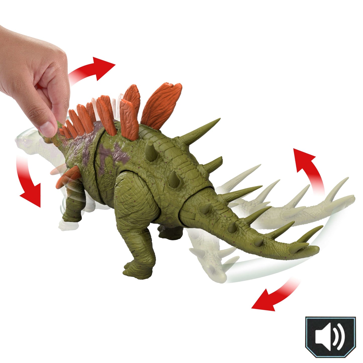 Jurassic World  Rugissement Féroce  Dinosaures Avec Sons et Attaque