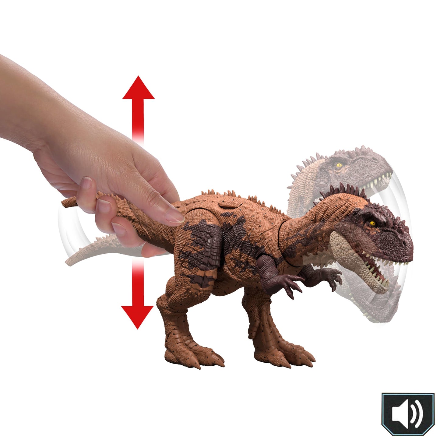 Jurassic World  Rugissement Féroce  Dinosaures Avec Sons et Attaque